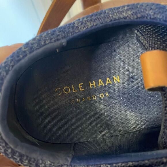 Cole Haan Grand Tour Knit blue Oxford shoe size 11.5 main image 2